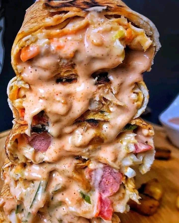 BEEF AND CHICKEN SHAWARMA